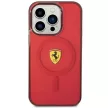 Ferrari FEHMP14XURKR Translucent MagsafeiPhone 14 Pro Max 6.7", hátlap, tok, piros