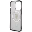 Ferrari FEHMP14XURKT Outline Magsafe iPhone 14 Pro Max 6.7" hátlap, tok, átlátszó-fekete