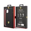 Ferrari FEHMSIP14MBK Silicone Metal Logo Magsafe iPhone 14 Plus/15 Plus 6.7", hátlap, tok, fekete