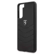Ferrari FEHQUHCS21SBK Off Track Quilted Samsung Galaxy S21 G991, hátlap, tok, fekete
