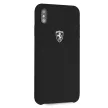 Ferrari iPhone XS Max Off Track Silicone (FEOSIHCI65BK) hátlap, tok, fekete
