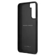 Ferrari FEOSIHCS21SBK Off Track Leather Nylon Stripe Samsung Galaxy S21 G991, hátlap, tok, fekete