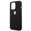 Ferrari FESSIHCP13XBK Silicone iPhone 13 Pro Max 6.7", hátlap, tok, fekete