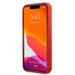 Ferrari FESSIHCP13XRE Silicone iPhone 13 Pro Max 6.7", hátlap, tok, piros