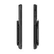 GHOSTEK Samsung Galaxy S21 Plus Exec 4 Magnetic Wallet ütésálló hátlap tok, kártyatartóval, fekete