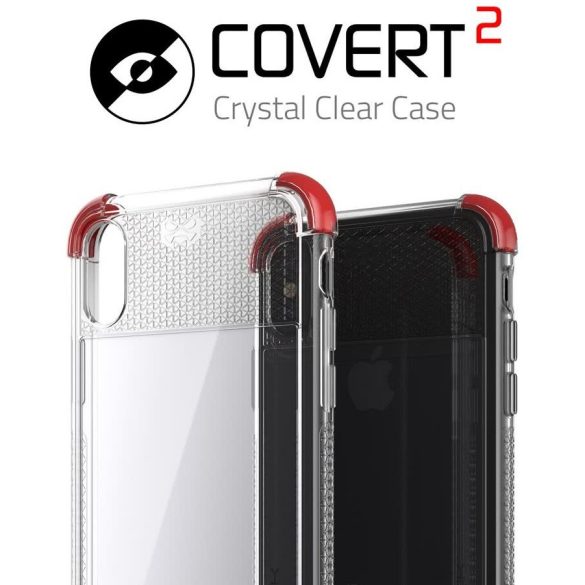 GHOSTEK iPhone X/Xs Covert 2 ütésálló hátlap, tok, mentazöld