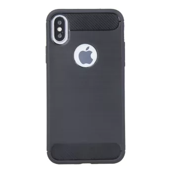 Simple Black Case iPhone 6/6S szilikon hátlap, tok, fekete