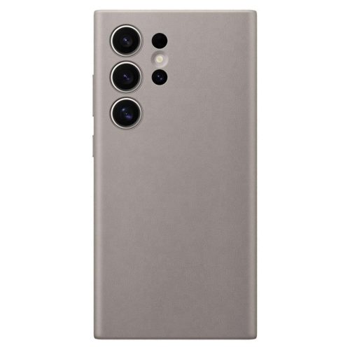 Samsung GP-FPHCAAW S24 Ultra Vegan Leather Cover tok, bézs