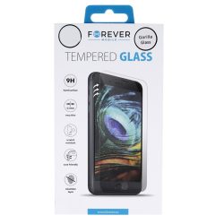   Forever iPhone 5/5S/SE kijelzővédő edzett üvegfólia (tempered glass), 9H keménységű (nem teljes kijelzős 2D sík üvegfólia), fekete