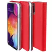 Smart Magnet Samsung Galaxy J7 (2017) oldalra nyíló tok, piros