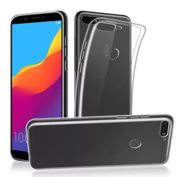  Huawei Y7 Prime (2017) Extra Slim 0.3mm szilikon hátlap, tok, átlátszó