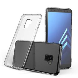   Samsung Galaxy A8 Plus (2018) TF Super Slim 0.5mm szilikon hátlap, tok, átlátszó