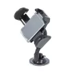 Setty flexibilis, univerzális, autós telefon tartó	, fekete