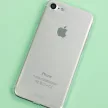 iPhone 7/8 Slim case 1mm szilikon hátlap, tok, átlátszó