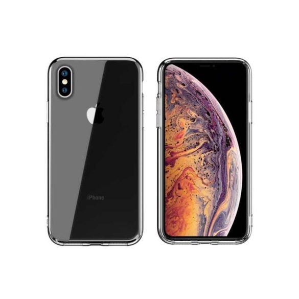 Samsung Galaxy A6 (2018) Slim case 1 mm szilikon hátlap, tok, átlátszó