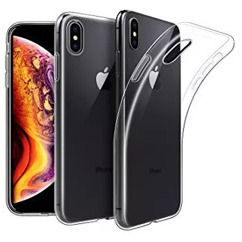   iPhone Xs Max Super Slim 0.5mm szilikon hátlap, tok, átlátszó