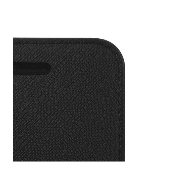 Smart Fancy Huawei Mate 20 Lite oldalra nyíló tok, fekete