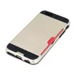 Defender Card Case Samsung Galaxy J4 (2018) ütésálló hátlap, tok, arany