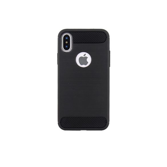 Simple Black Case Samsung Galaxy J6 Plus (2018) hátlap tok, fekete 