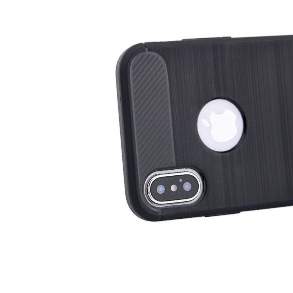 Simple Black Case Samsung Galaxy J6 Plus (2018) hátlap tok, fekete 