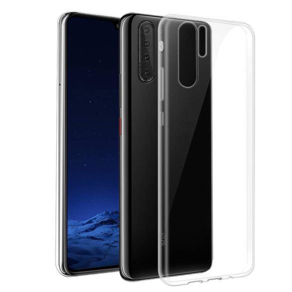 Huawei P30 Pro Slim szilikon hátlap, tok, átlátszó