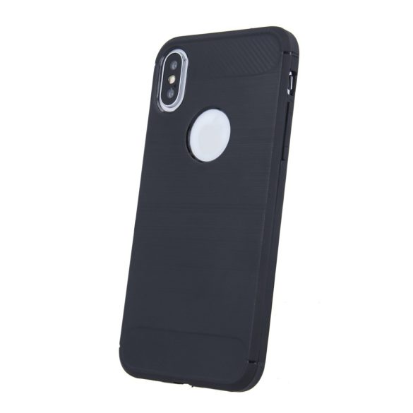 Simple Black Case Huawei P30 hátlap, tok, fekete