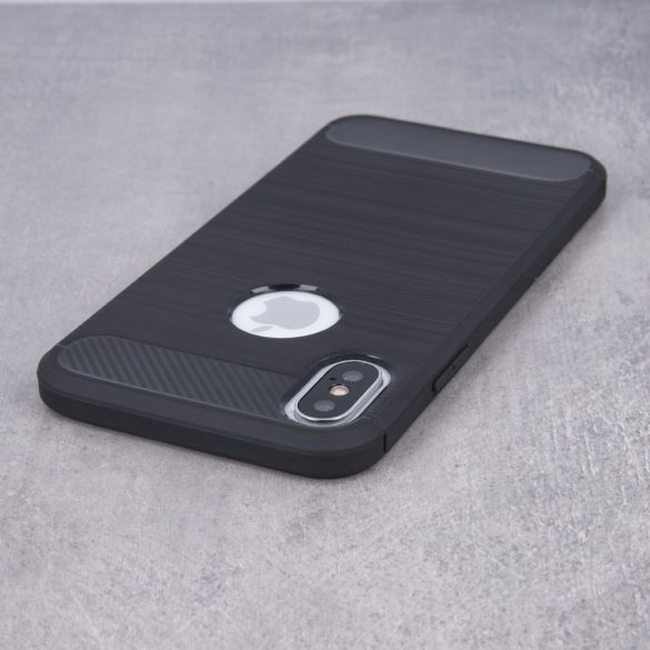 Simple Black Case Huawei P30 Pro hátlap, tok, fekete