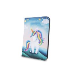   Unicorn univerzális flip tok 9-10 colos tablethez, mintás, színes