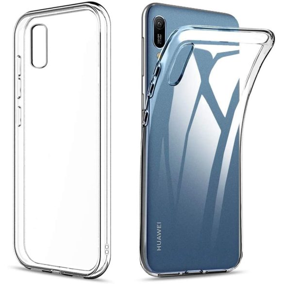 Huawei Y6 (2019)/Y6 Prime (2019)/Y6S/Honor 8A Slim case 1 mm szilikon hátlap, tok, átlátszó