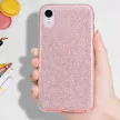 Glitter Case Samsung Galaxy A30 hátlap, tok, rózsaszín
