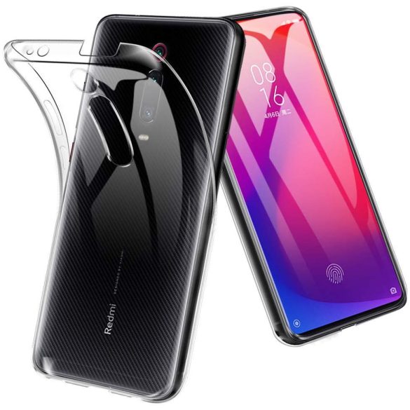 Xiaomi Redmi Mi 9T/Mi 9T Pro Slim case 1mm szilikon hátlap, tok, átlátszó