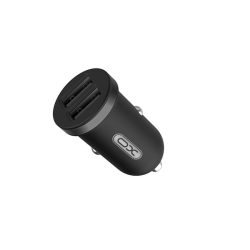   XO CC18 Car Charger autós szivargyújtó töltő, 2XUSB-A, 2.1A, fekete