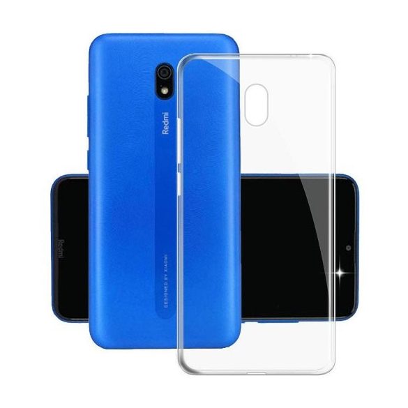 Xiaomi Redmi 8A Slim case 1mm szilikon hátlap, tok, átlátszó