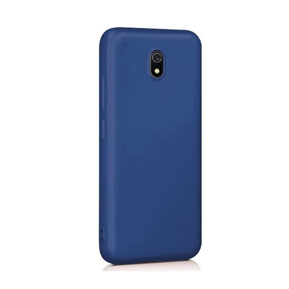 Xiaomi Redmi 8A Matt TPU szilikon tok, sötétkék