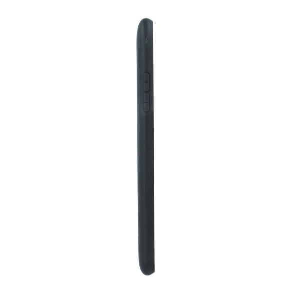 Samsung Galaxy S10 Lite/A91 Matt TPU szilikon hátlap, tok, fekete