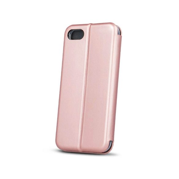 Smart Diva Samsung Galaxy A51 oldalra nyíló tok, rozé arany