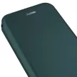 Smart Diva Samsung Galaxy S20 oldalra nyíló tok, sötétzöld