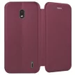 Smart Diva Samsung Galaxy Note 10 Lite/A81 oldalra nyíló tok, bordó