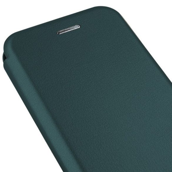 Smart Diva Huawei P40 Lite oldalra nyíló tok, sötétzöld