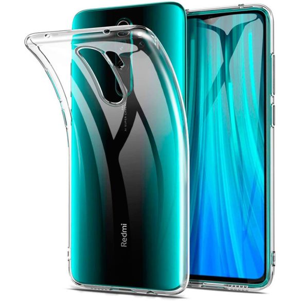 Xiaomi Redmi 9 Slim case 1mm szilikon hátlap, tok, átlátszó