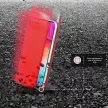 Smart Magnet Xiaomi Redmi 9 oldalra nyíló tok, piros