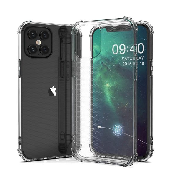 Anti-Shock Xiaomi Redmi 9A/9AT/9i 1.5mm szilikon hátlap, tok, átlátszó