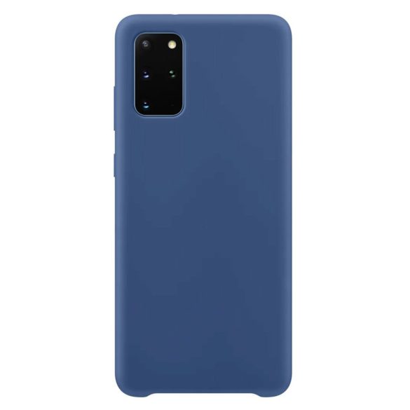 Silicone Case Samsung Galaxy A32 5G hátlap, tok, sötétkék