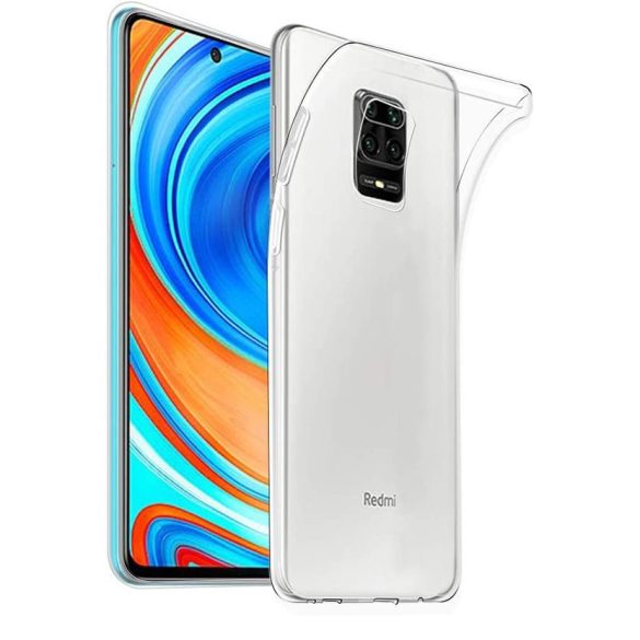 Xiaomi Redmi Note 9 Pro 5G Slim case 1mm szilikon hátlap, tok, átlátszó