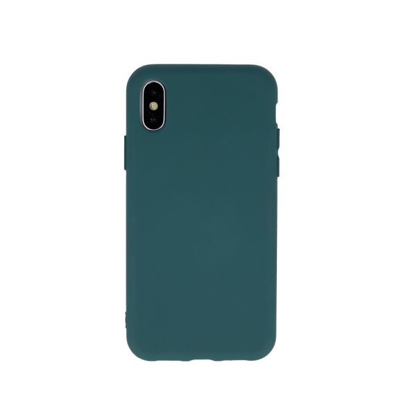 Silicone Case Xiaomi Redmi 9C szilikon hátlap, tok, zöld