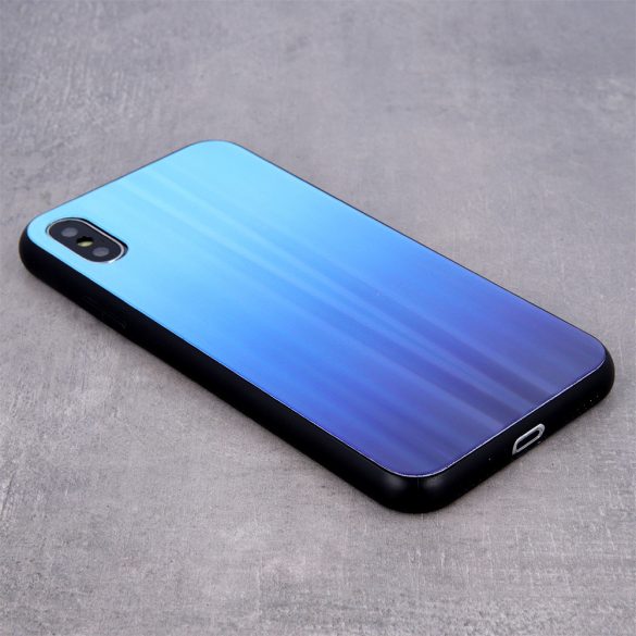 Aurora Glass Xiaomi Redmi 9T/9 Power/Note 9 4G/Poco M3 hátlap, tok, kék