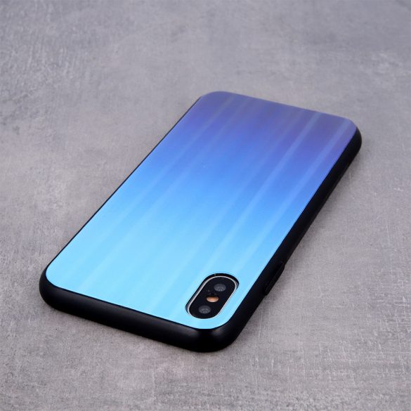 Aurora Glass Xiaomi Redmi 9T/9 Power/Note 9 4G/Poco M3 hátlap, tok, kék