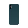 Samsung Galaxy Xiaomi Redmi Note 10/Note 10S Matt TPU szilikon hátlap, tok, sötétzöld
