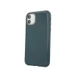 Jelly case Samsung Galaxy A12/M12 hátlap, tok, sötétzöld