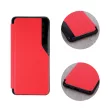 Eco Leather View Case 2 Samsung Galaxy A72/A72 5G oldalra nyíló tok piros